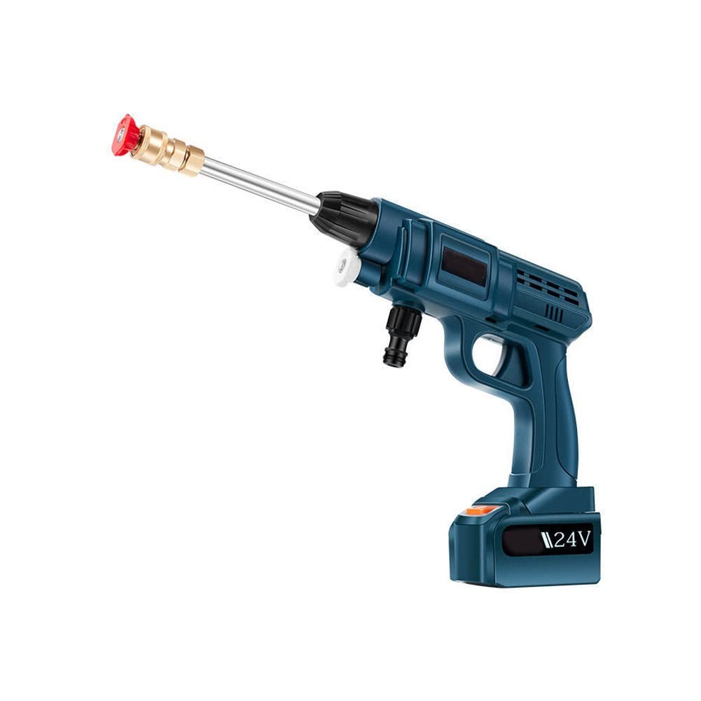 Machine à laver de voiture sans fil 24V 200W avec nettoyeur portable et tuyau 5M