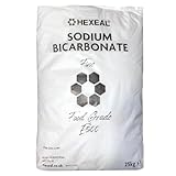 Hexeal SODIUM BICARBONATE of Soda | 25KG BAG | 100% BP/Food Grade | Bath, Baking, Cleaning