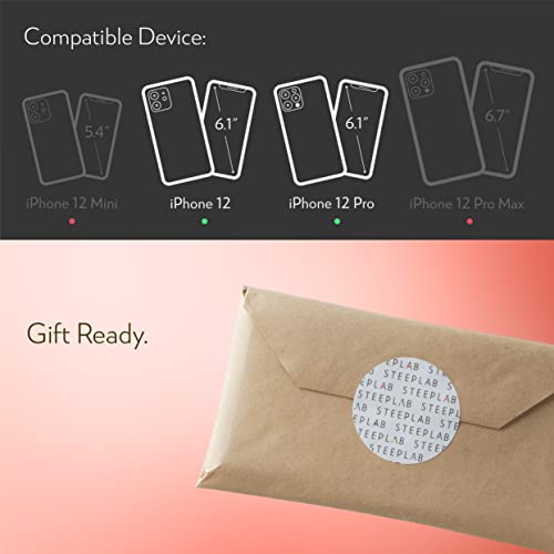 Steeplab Barrier Case For Iphone 12 & Iphone 12 Pro (2020, 6.1" Screen) - Impact Absorbing Case With Full Body Protection And Raised Bezel (Subtle Pink Peach) #TOP6