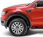 Bushwacker Pocket/Rivet Style Front Fender Flares | 2-Piece Set, Black, Smooth Finish | 20119-02 | Fits 2019-2022 Ford Ranger