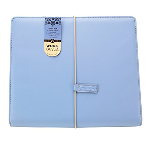 Wilson Jones Work Style Cut and Sewn Round Ring Binder, 1