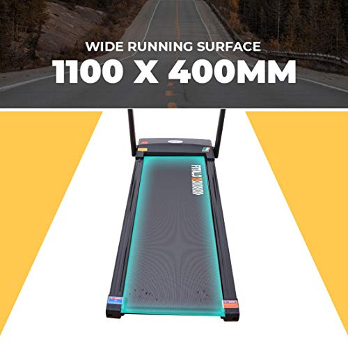 Image of Drive T1 Lite (3.0 HP Peak) DC Motor Motorized Treadmill with AUX Input and Free DIY Installation Assistance for Home use