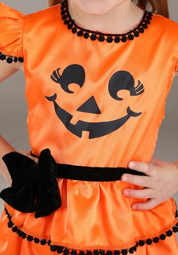 Disfraz de Calabaza para Niña Pequeña miniatura 4