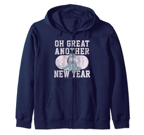 Sweat Eeyore Disney à capuche zippé chaud et confortable contre le froid