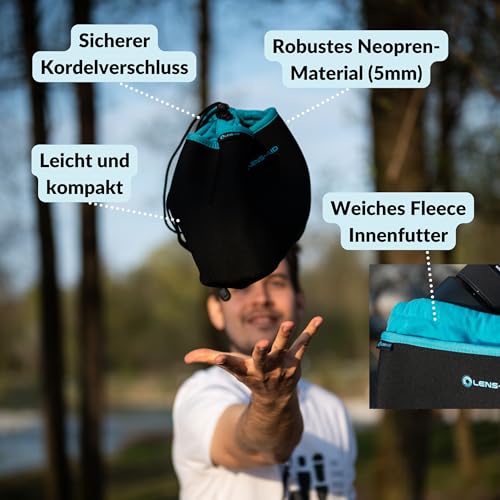 Objektivtasche Lens-Aid Neopren Kamerabeutel mit Fütterung