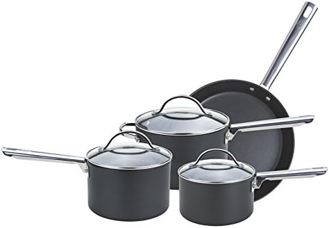 Anolon 85063 Professional Frypan - 28cm - Premium Non Stick Frying Pan - Hard Anodized Aluminium Cookware, Black
