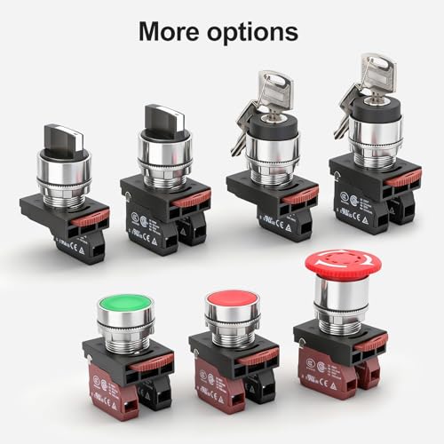 Baomain 3 Position Maintained Selector Switch, 22mm 2NO, UL/CSA/CE/TUV by Baomain - Image 8
