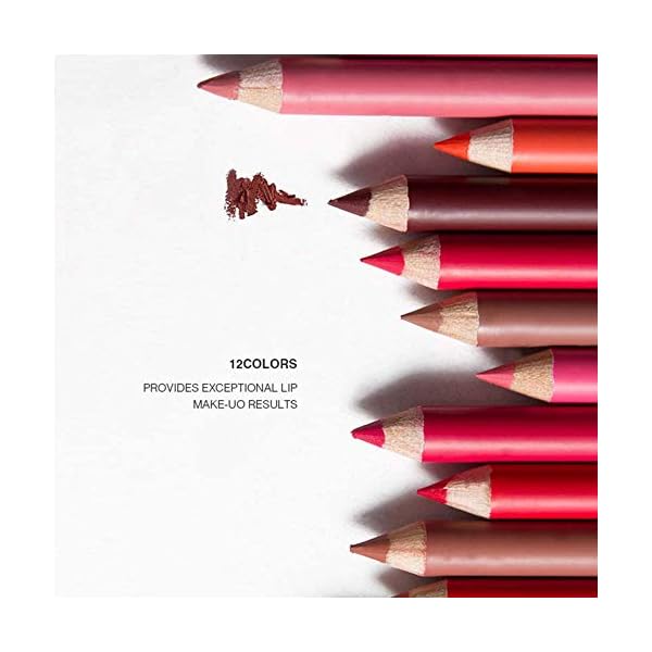 Wismee-12-Colors-Lip-Liner-Professional-Matte-Lip-Liner-Pencil-Set-with-Sharpener-Waterproof-Long-Lasting-Smooth-Natural-Filler-Contour-Shaping-Lip-Makeup-for-Woman-Soft-Lip-Liner-Pen-Makeup-Cosmetic Wismee 12 Colors Lip Liner Professional Matte Lip Liner Pencil Set with Sharpener Waterproof Long Lasting Smooth Natural Filler Contour Shaping Lip Makeup for Woman Soft Lip Liner Pen Makeup Cosmetic