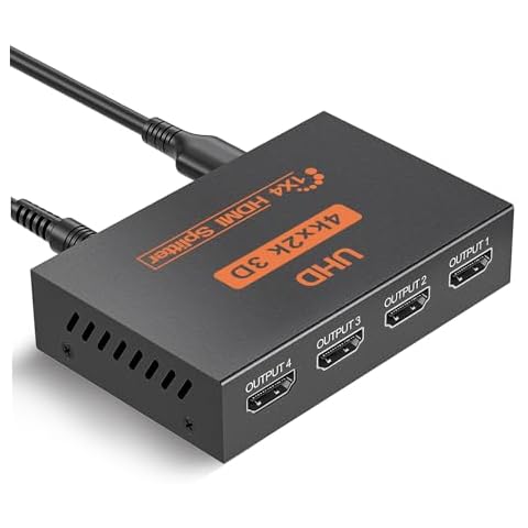 L'Puluva 1x4 HDMI Video Splitter Cover
