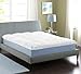 Superior Queen Mattress Topper, Hypoallergenic Goose Down Alternative Featherbed Mattress Pad - Plush, Overfilled, and 2" Thick