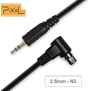 Shutter Release Remote Control Cord 2.5mm-N3 Shutter Connecting Cable for Canon 5D Mark