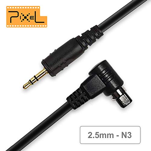 Shutter Release Remote Control Cord 2.5mm-N3 Shutter Connecting Cable for Canon 5D Mark