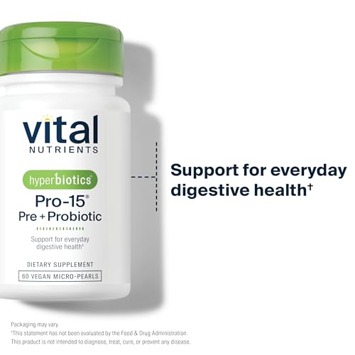 Pro-15 Pre + Probiotic for Gut Health | 15 Strains | Supports Digestive Issues | Vegan | 60 Tablets