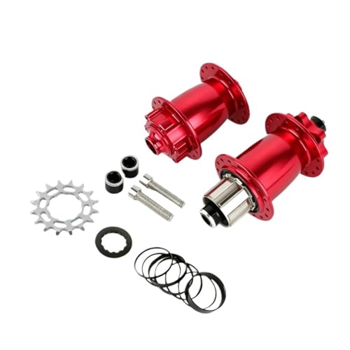 �_�[�g�W�����v�n�u 32 �� 6 �� 10x135mm �V���O���X�s�[�h HG �t�����g 15x100 DJ ���]�ԃ}�E���e���o�C�N BMX(Red-18T)