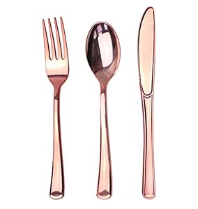 JL Prime RSG75D Roségold Besteckset, 75-teilig