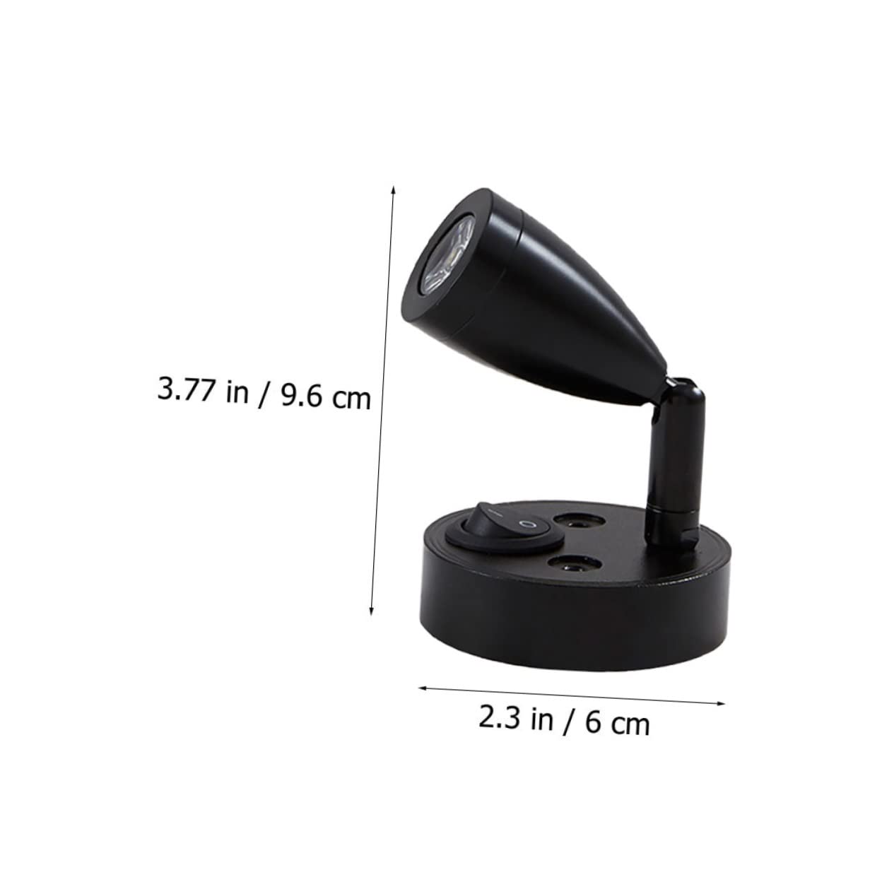 OUNONA 1Pc LED Bedside Reading Lamp Multipurpose Spotlight with Material Easy to Install Wall Light for Rv Yacht and Home Use Bright Light