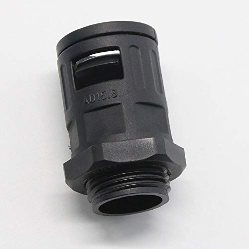 Wire & Cable Connectors 10PCS/Lot AD10 AD13 AD15.8 AD18.5 AD21.2 AD25 AD28.5 AD34.5 Plastic Corrugated Pipe Joint. Cable Gland - (Color: AD34 PG29)