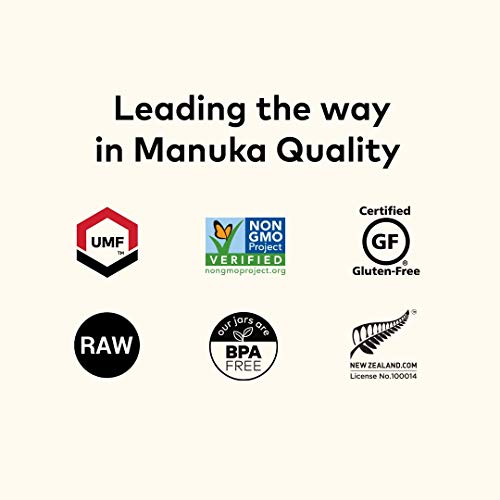 Comvita Certified UMF 20+ (MGO 829+) Raw Manuka Honey, Ultra Premium Grade Non-GMO Superfood, 8.8 oz