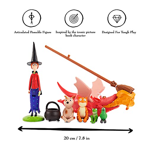 Julia Donaldson The Room On The Broom Story Time Set | Collectable Articulated Character Action Figures | Official Toys And Gifts From The Books, Tv And Animation Movie Series #TOP2