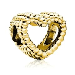 Snake Bone Gold Hollow Heart-Shaped