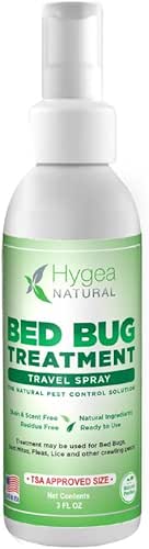 Lice, Mite, and Bed Bug Natural Travel Spray - TSA