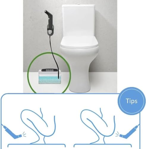 Zooma Reise Bidet Elektrisch, 2.3L Portable Bidet, Elektrisch B-idet Handbrause für Toilette Outdoor, Camping Flasche Sprühflasche Hand Perinealflasche für Damen Mann Kinder