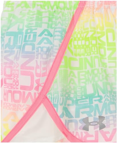 Image of Under Armour Girl's 2-piece Short Sleeve Tee and Shorts Set, Lightweight and Comfortable