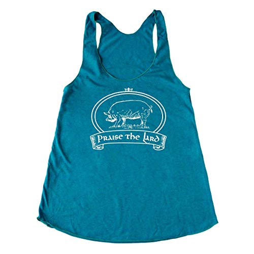 Women's Bbq Tannk Top - Praise The Lard - Funny Chef Shirt #TOP21