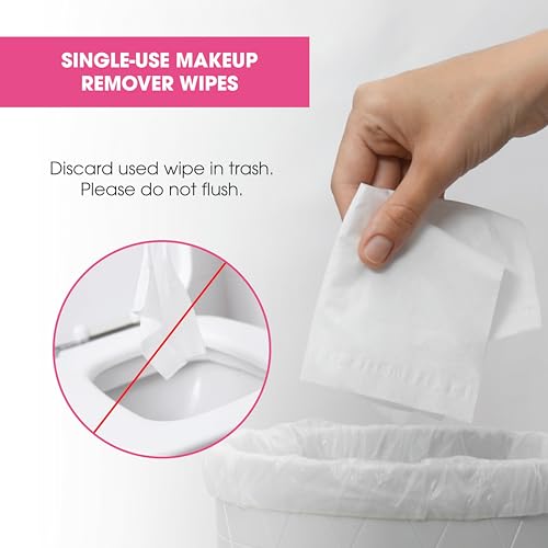 Diamond Wipes Face Cleansing and Waterproof Makeup Remover Wipes, Case of 50 Wipes, Alcohol Free Wipes with Vitamin E - Thumbnail 7
