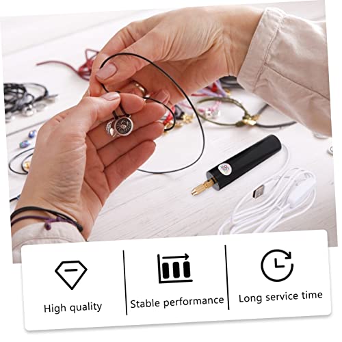 Set taladro eléctrico compacto con carga USB para manualidades miniatura 2