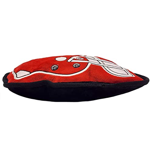 Pets First KCC-3579 The 1St Ever Tough But Smooth Dog Toy Nfl Kansas City Chiefs Football Helmet Tough Pet Toy. A Premium Quality Doggie Toy With Built-In Squeaker. Sports Fans Favorite Chew Toy thumb #6