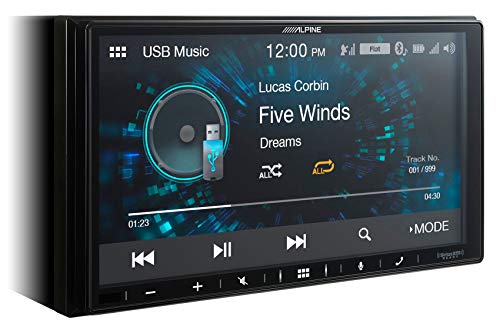 Receptor Alpine Bluetooth 7" Carplay/Android Dodge Ram 2006-2009 miniatura 4