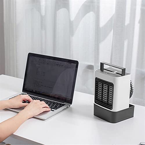 DieffematicKTY Climatiseur Mobile Mini Portable Air Conditioner Cooling Fan for Home Office Air Cooler (Color : White) – Image 5