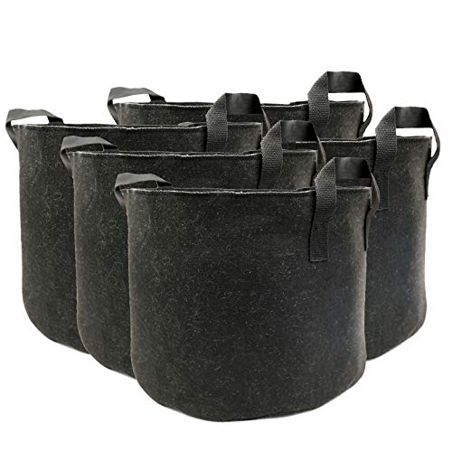 DAFUANY 5 Gallon Grow Bags Planter Container Aeration Fabric Pots with Handles