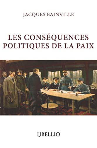 Les conséquences politiques de la paix [French] 8412565878 Book Cover