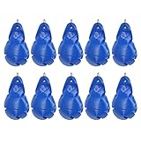 Ejoyous Poolabdeckungsgewichte, PVC-Wasserbeutel, Frostschutzmittel, Winterplanengewichte, 10 Stück, für Oberirdische Pools und den Wintergebrauch (Blue)