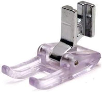 DREAMSTITCH P60791 Low Shank Open Toe Presser Foot Satin Stitch Foot for Brother,Janome,Simplicity,Kenmore,Pfaff,Singer,Simplicity,Viking Sewing Machine