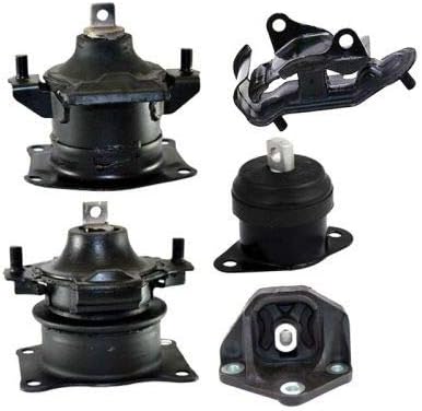 For 2003-2007 Honda Accord 3.0L AUTO Trans Motor & Trans Mount Set 5PCS! : A4526HY, A4517, A4527HY, A4524, A4544 - K0507