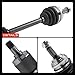 A-Premium CV Axle Shaft Assembly - Compatible with Honda Prelude 1997 1998 1999 2000 2001 - Front Right Passenger Side, Replace# 44010S30951