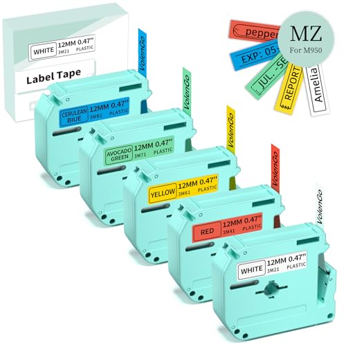 Ruban étiquette M950 12mm pour Brother P-Touch afin de stopper le désordre