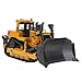 Kuuleyn Bulldozer, Jouet de véhicule de Construction, 1: 50 modèle de Bulldozer en métal Construction d'ingénierie Jouet de véhicule de Voiture de Simulation élevée