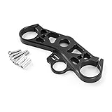 Aus CNC-gefräster Aluminium-Legierung, rostfrei, farbecht und langlebig.