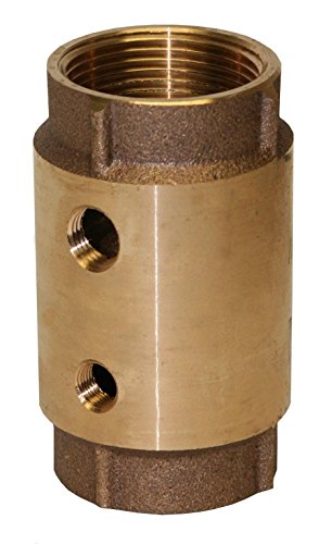 Merrill MFG CVTNL1252 No Lead Bronze Double Tap Check Valve, 1/8
