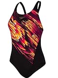 Speedo ColourStream Placement Recordbreaker Badeanzug Damen schwarz/bunt Größe DE 36 | US 32 2020 Schwimmanzug
