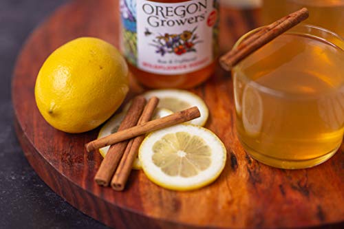 Oregon Growers, Wildflower Honey, Raw, Unfiltered, Unpasteurized, Natural, 18 Ounce (Pack Of 2) #TOP4