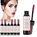 6 Colors/Set Wine Lipstick Matte Long Lasting Waterproof Lip Tint Set Lip Gloss Lip Stain