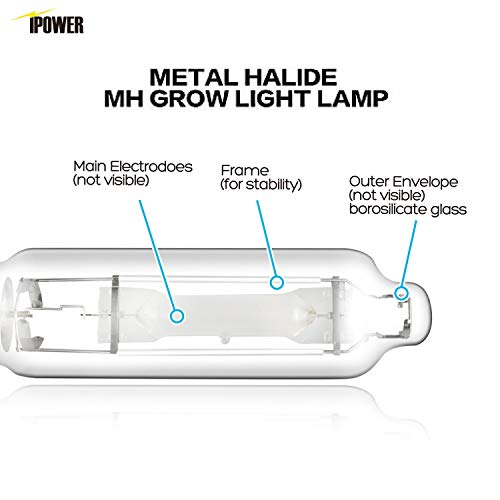 Ipower 6-Pack 1000 Watt Vegetative Metal Halide Conversion Grow Light Lamp Mh Bulbs #TOP4