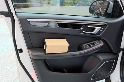 ALLUCK Breathable Soft Memory Foam Car Central and Side Adjustable Height Comfort Armrest Rest Pads (Beige)
