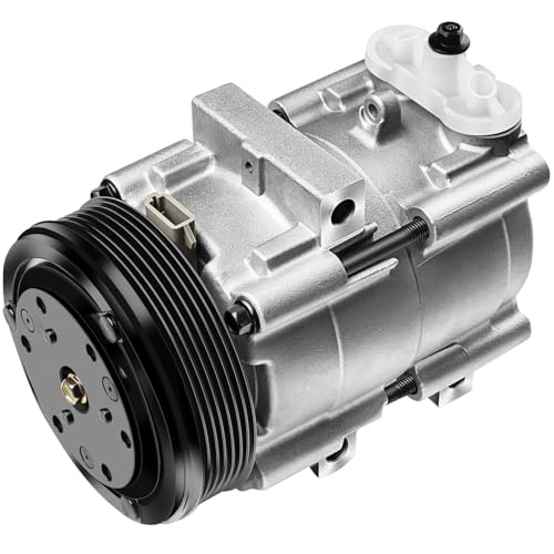 Image of SCITOO AC Compressor fit for ford for F150 4.6L 5.4L 2002 2003 | Fast Cooling, Ultra Low Noise (≤72 dB)Air Conditioner Compressor with Clutch, Easy Installation, 1521952 1521480 DW57167