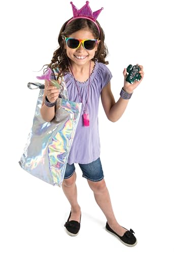 Fun Express Rainbow-Colored Sunglasses - 12 Pieces - 5.5" x 2" - Great for Birthday Parties, Treasure Chests and Other Fun Incentives3